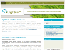 Tablet Screenshot of digitarium.fi